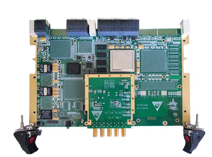 VPX信号处理,FMC 电子对抗,雷达信号采集,雷达信号回放,FPGA 灯显信号,测试IO 采样频率,FMC子卡,拨码控制,外部Reset输入
